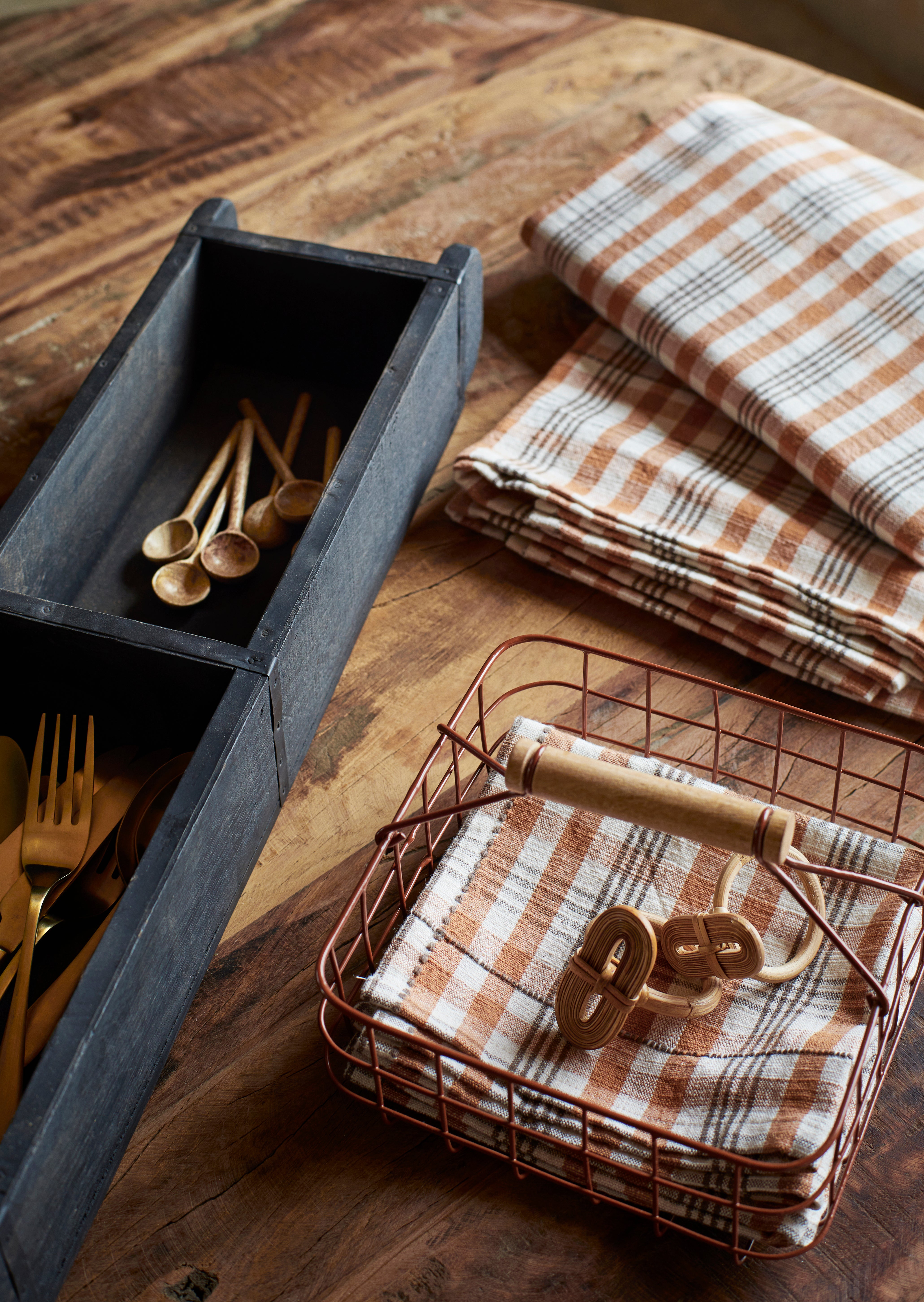 Kitchen Towel - Burnt Orange