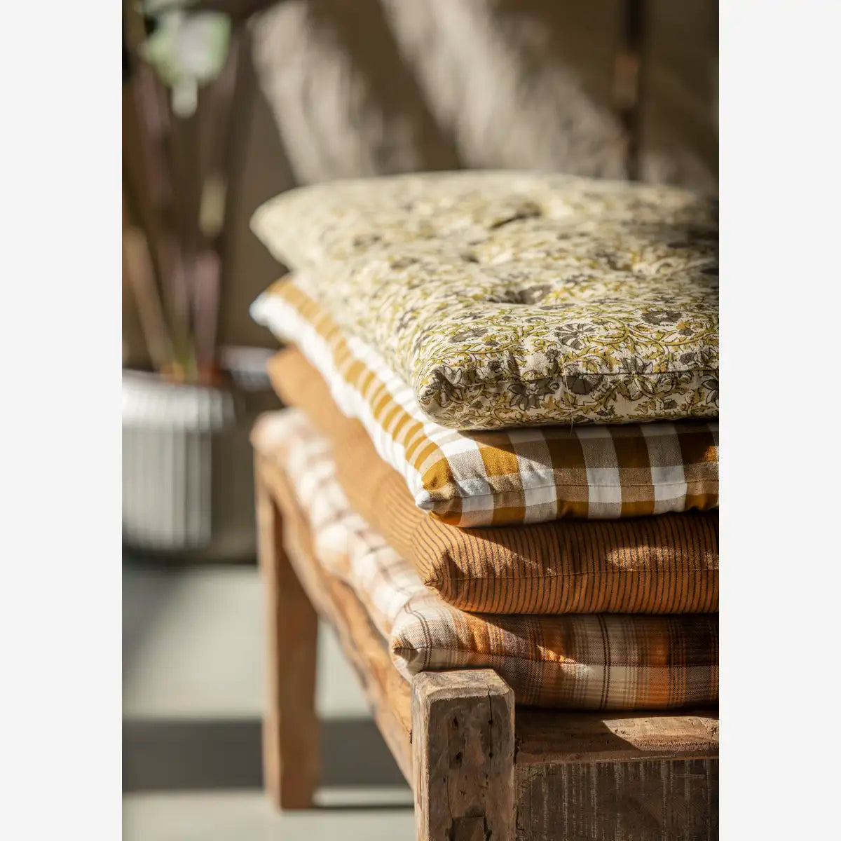 Checked Cotton Mattress