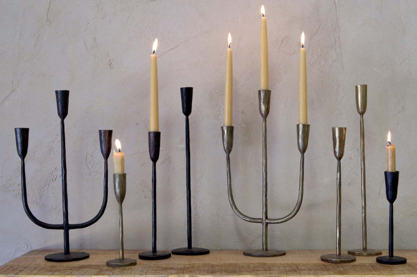 Mbata Brass Candelabra