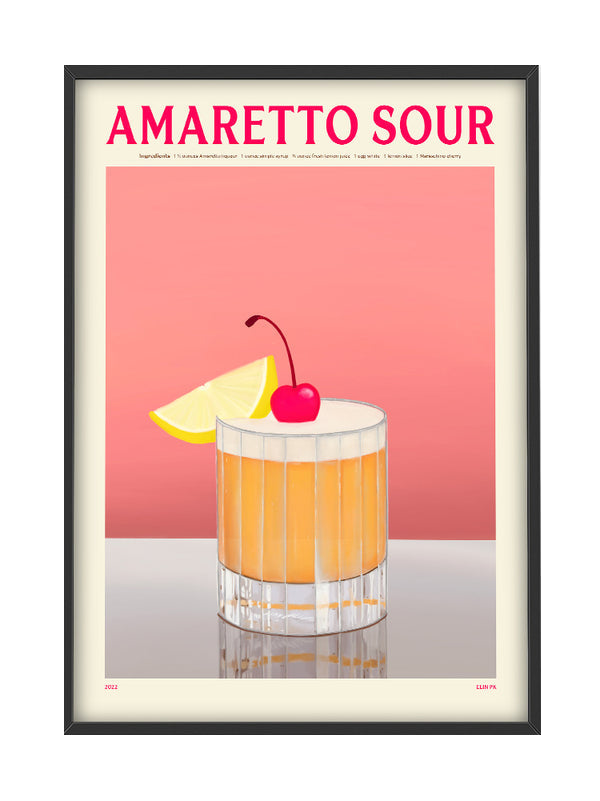 Amaretto Sour Poster
