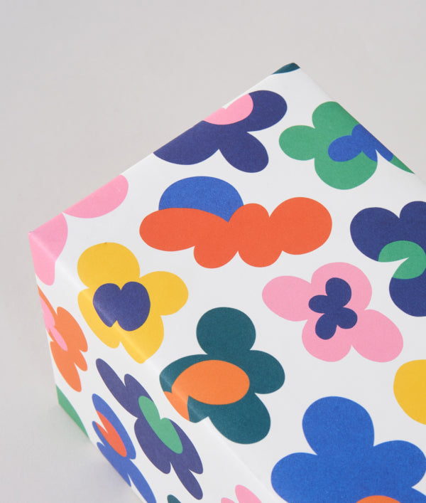 Flower Burst Wrapping Paper