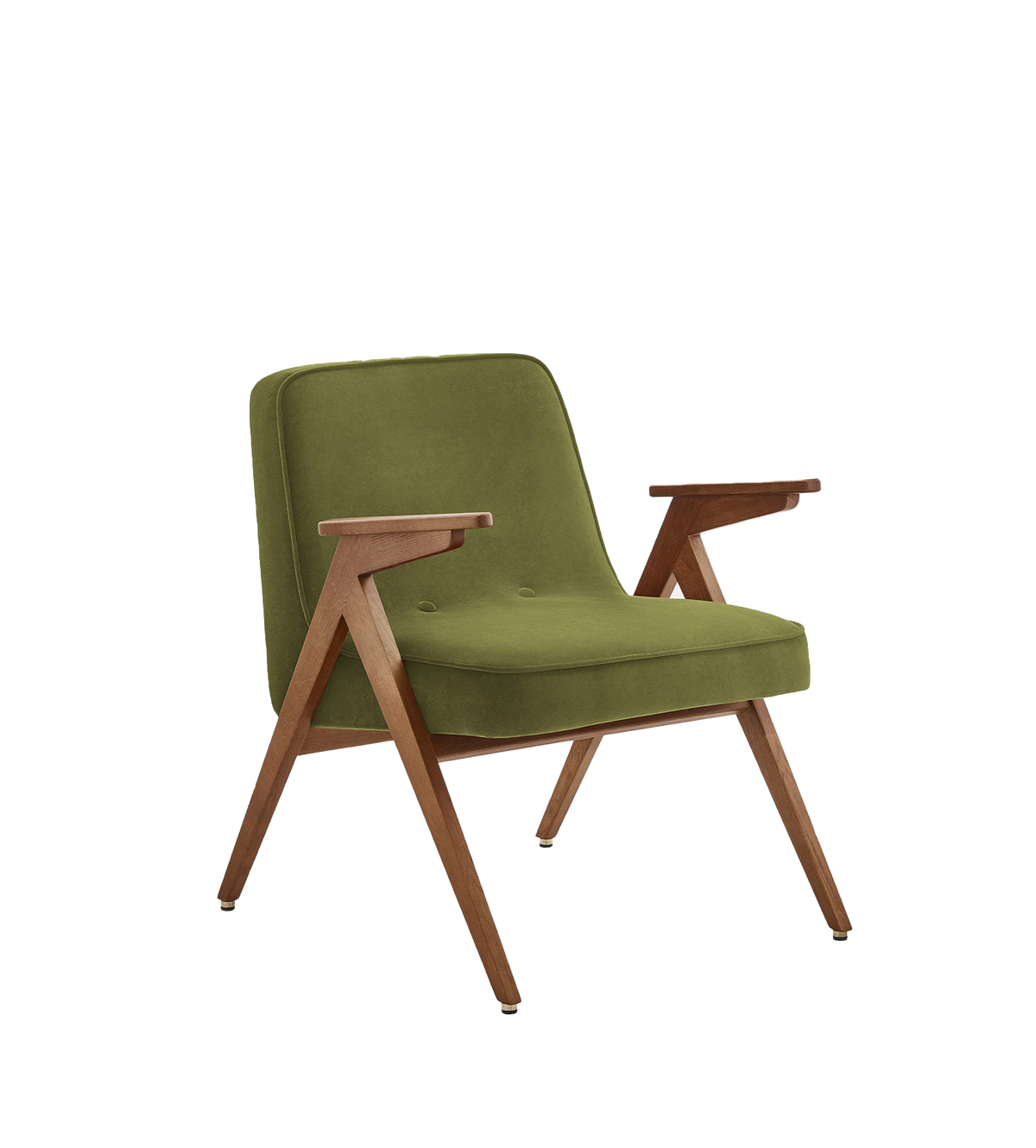 Bunny Armchair - Olive Green Velvet | Still Life Story