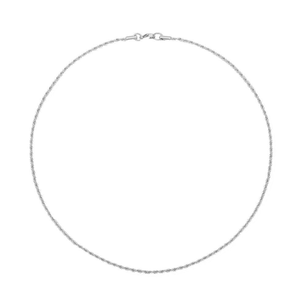 Delicate Rope Chain - Silver