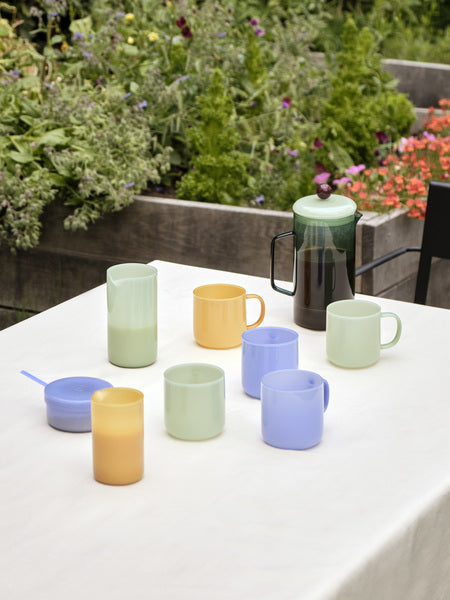 Borosilicate Jug - Jade Yellow