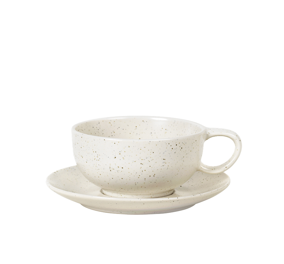 Nordic Vanilla Cup and Saucer