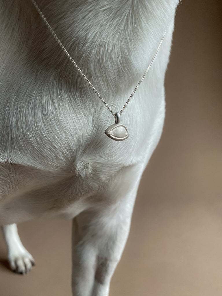 Silver Eye Amulet Necklace