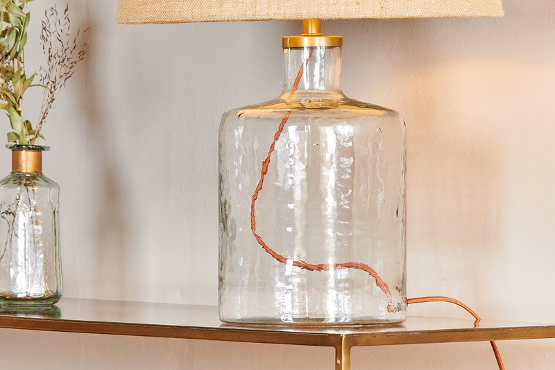 Edina Glass Lamp