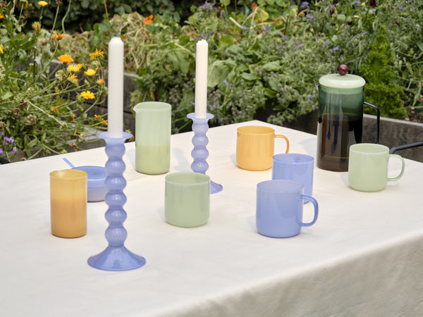 Borosilicate Jug - Jade Yellow