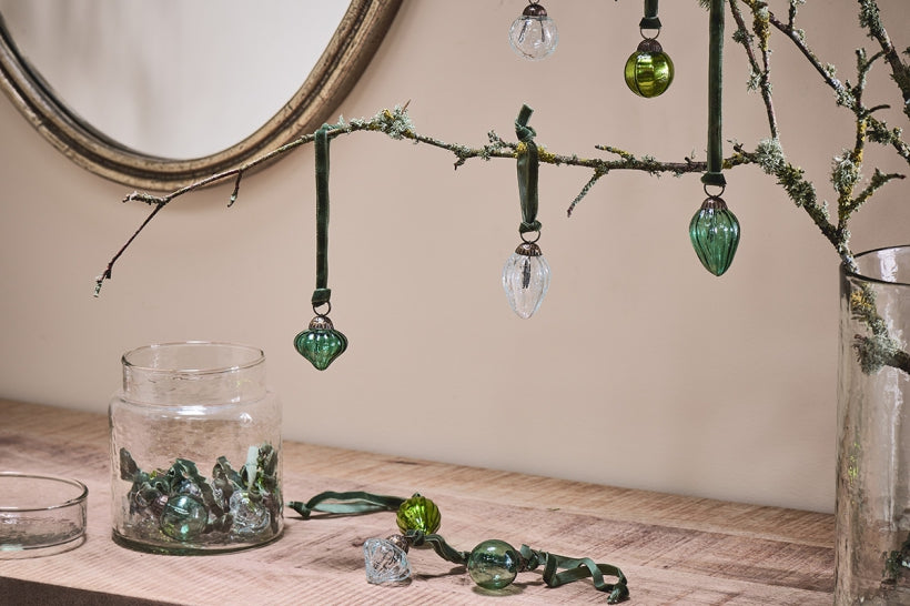 Green and Clear Adisa Bauble