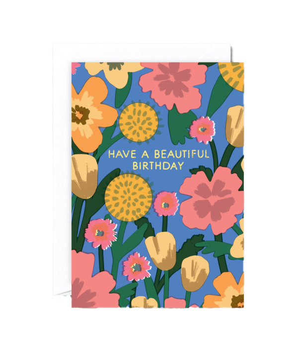 Celebration Flowers Card