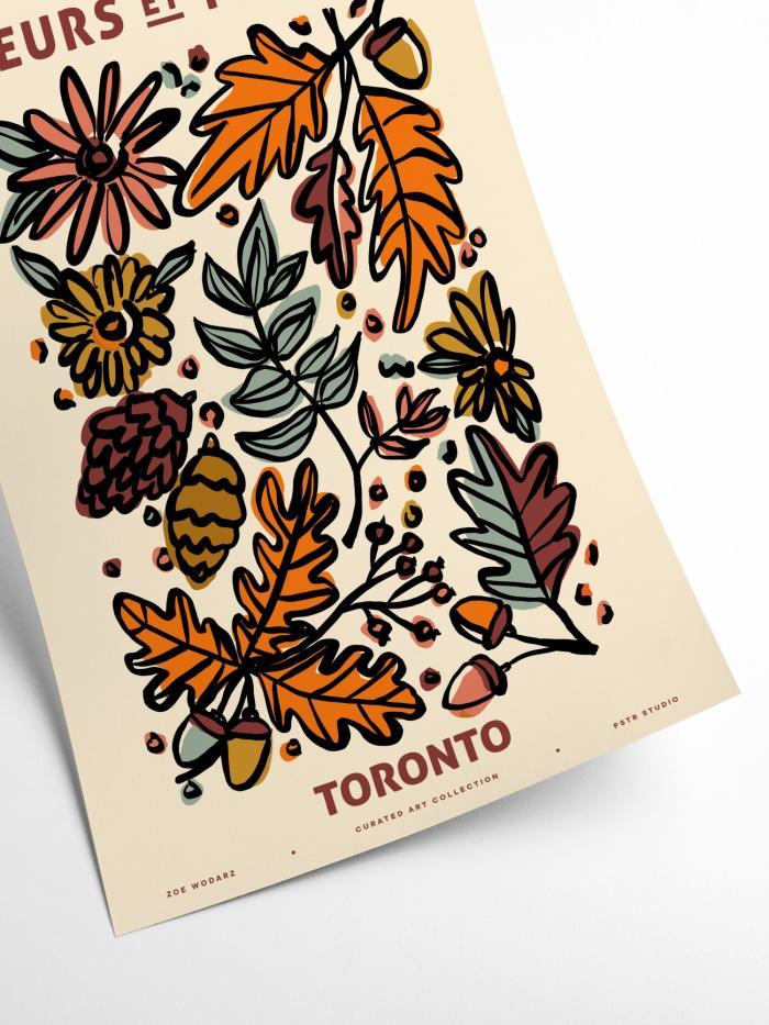 Fleurs et Plantes Toronto Poster