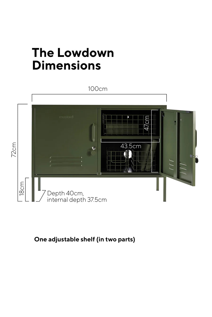 Lowdown Locker - Olive