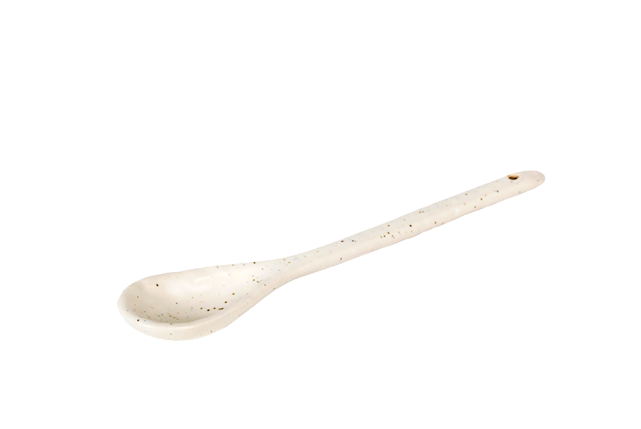 Nordic Vanilla Stoneware Teaspoon