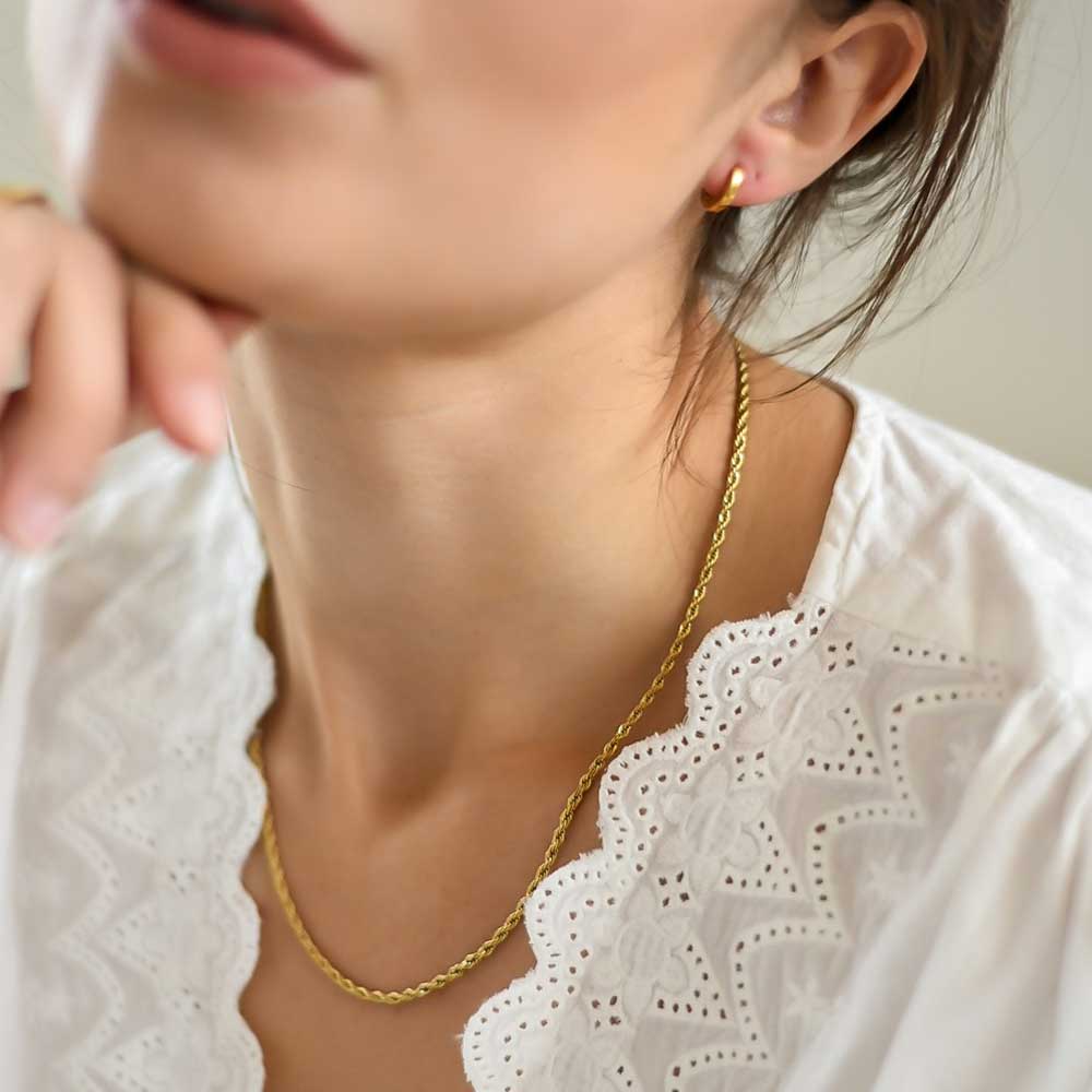 Delicate Rope Chain - Gold